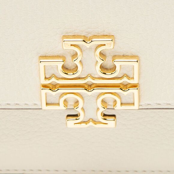 Tory Burch Leather Britten Wallet on Chain - Picture 9 of 10
